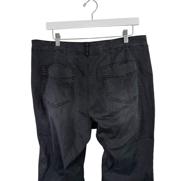 Pilcro Anthropologie Demilune Bootcut Utility Flare Pants Boho Womens 32 - Picture 5 of 7